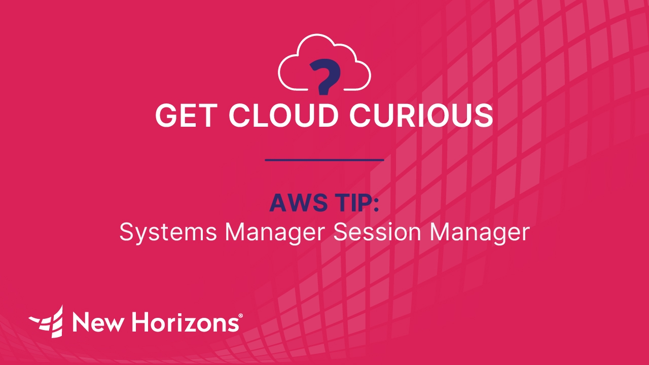 AWS Tip Systems Manager Session Manager